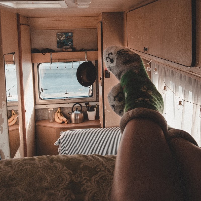 Van life: Home is where you park it.